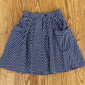 Apiece Apart cotton/ silk skirt with pockets